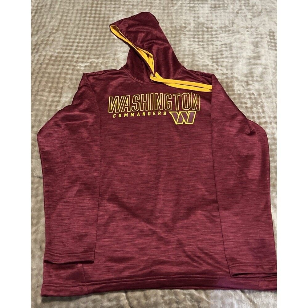 Washington Commanders Fanatics NFL Team Apparel  Hoodie Burgundy Size Medium